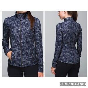 Lululemon Forme‎ Jacket Rocky Road Sand Dune Toothpaste Size 8